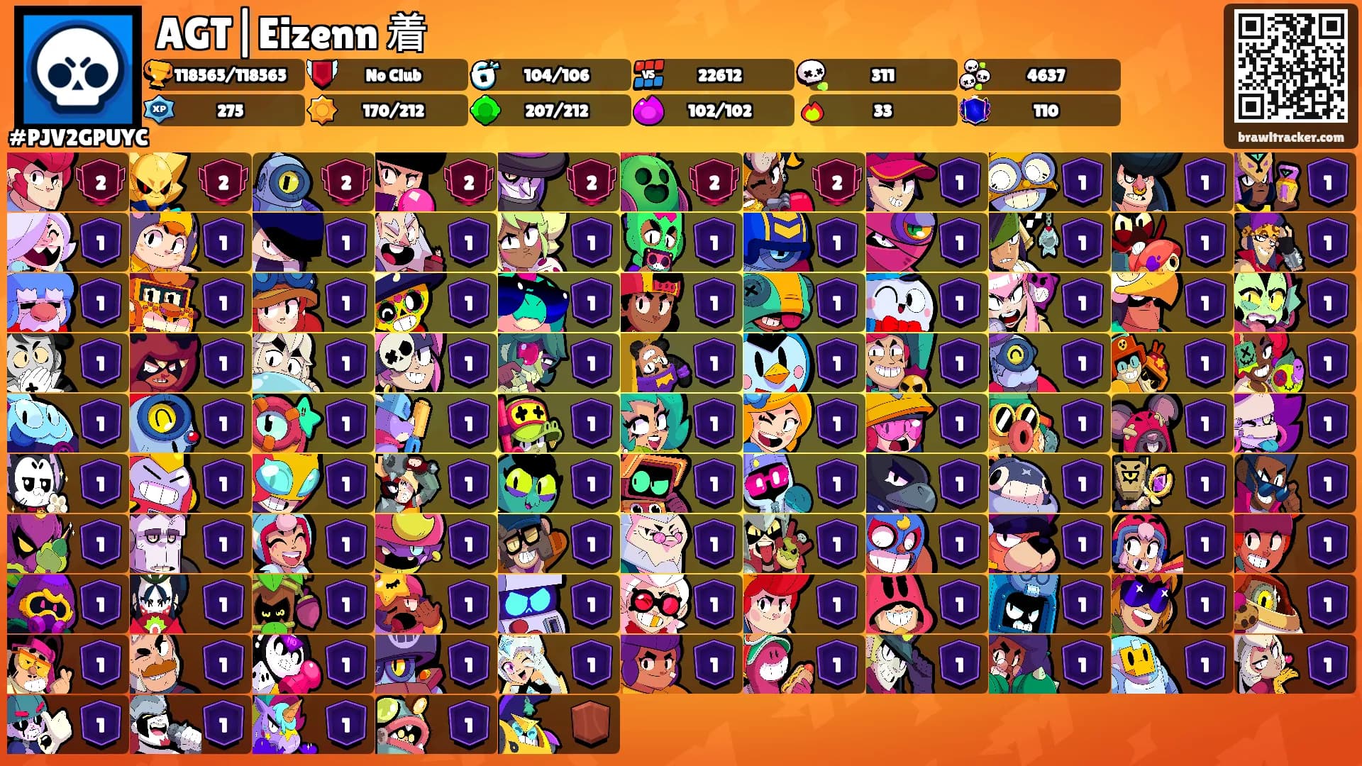 AGT|Eizenn 着's Ranks