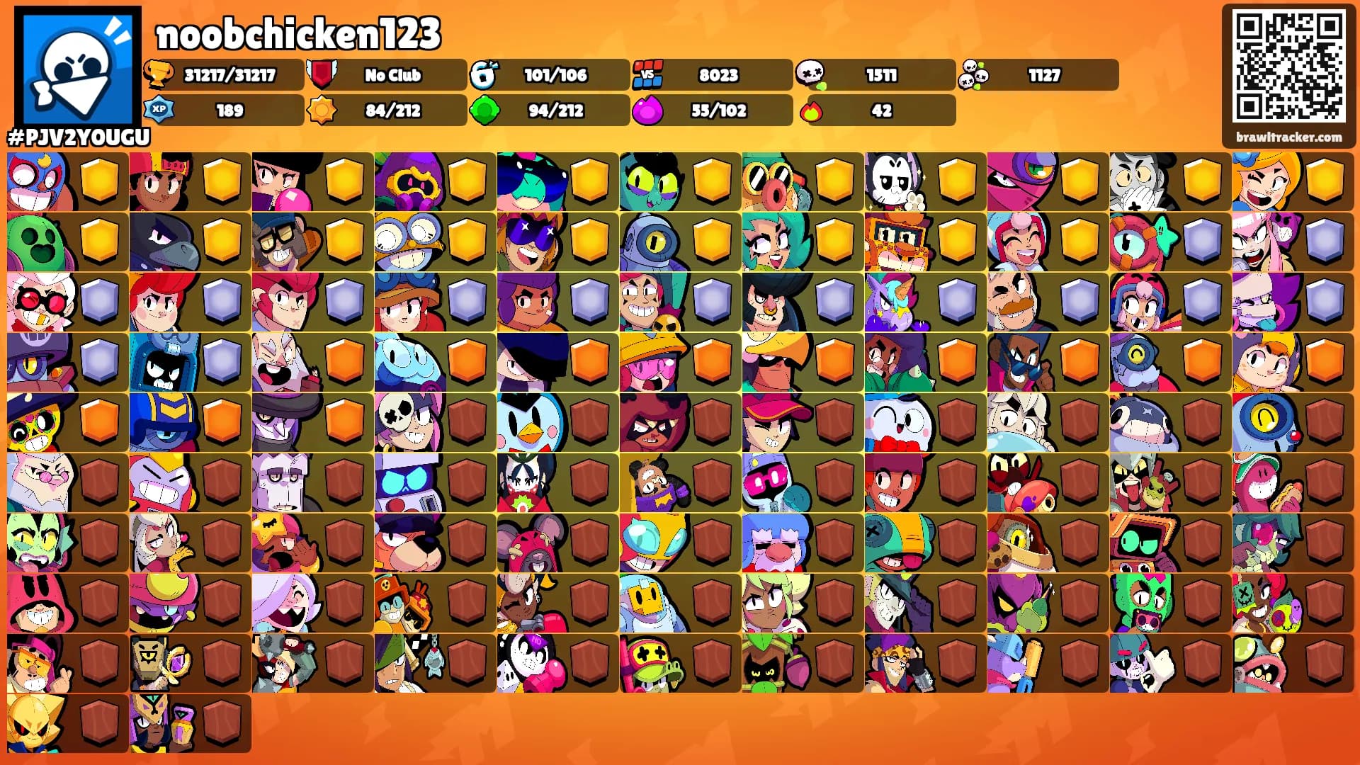 noobchicken123's Ranks