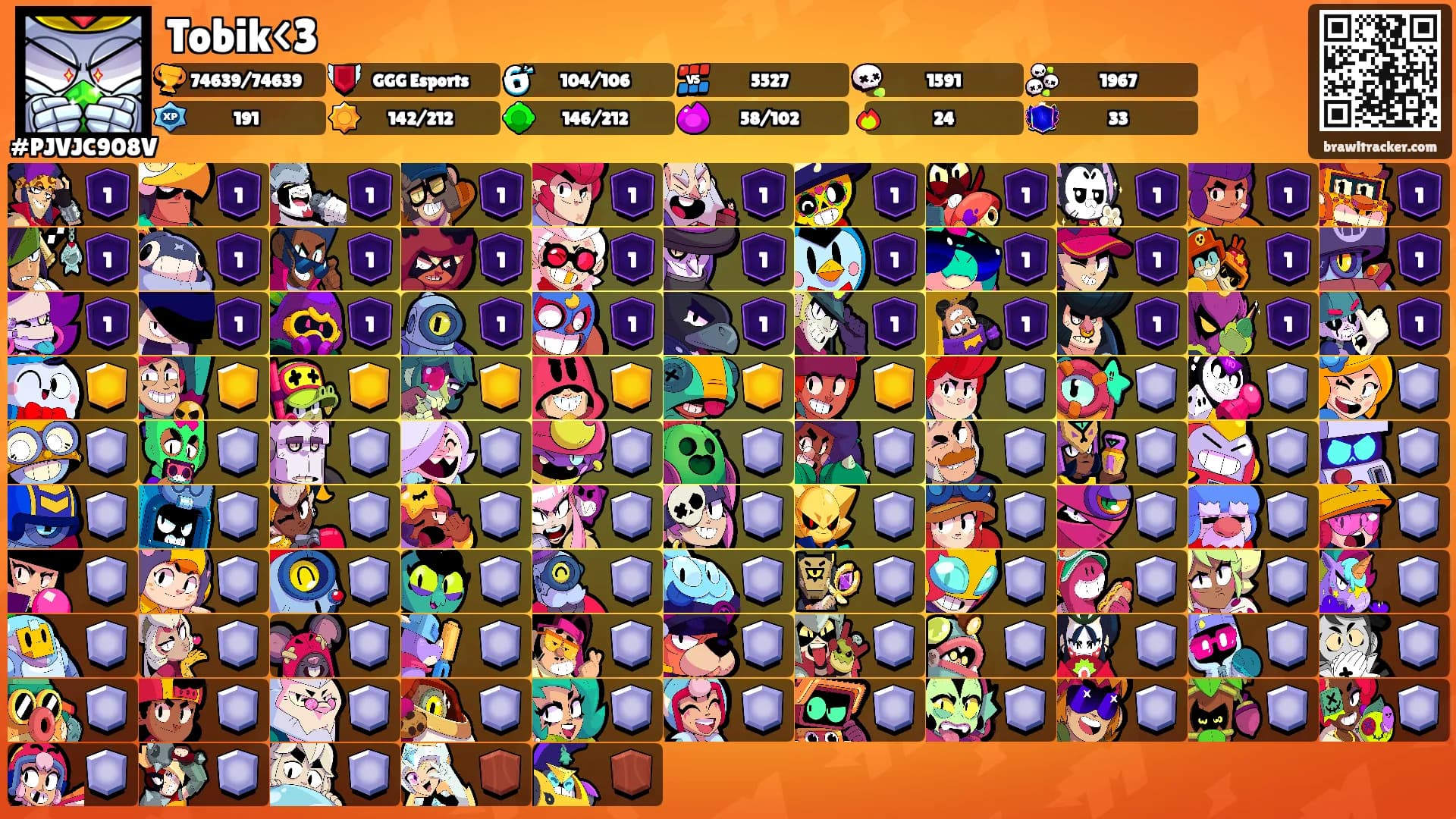 Tobik<3's Ranks