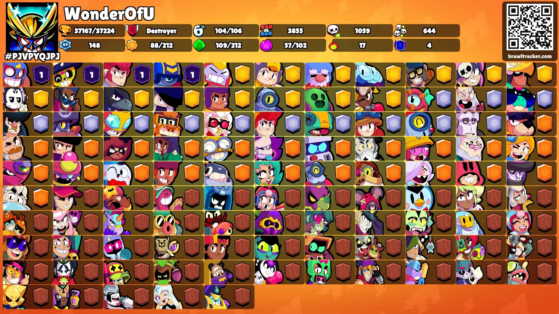WonderOfU's Ranks