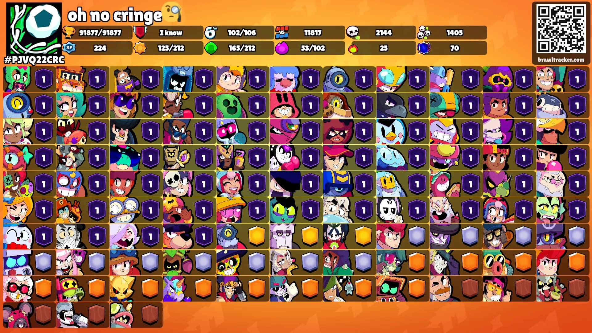 oh no cringe🧐's Ranks