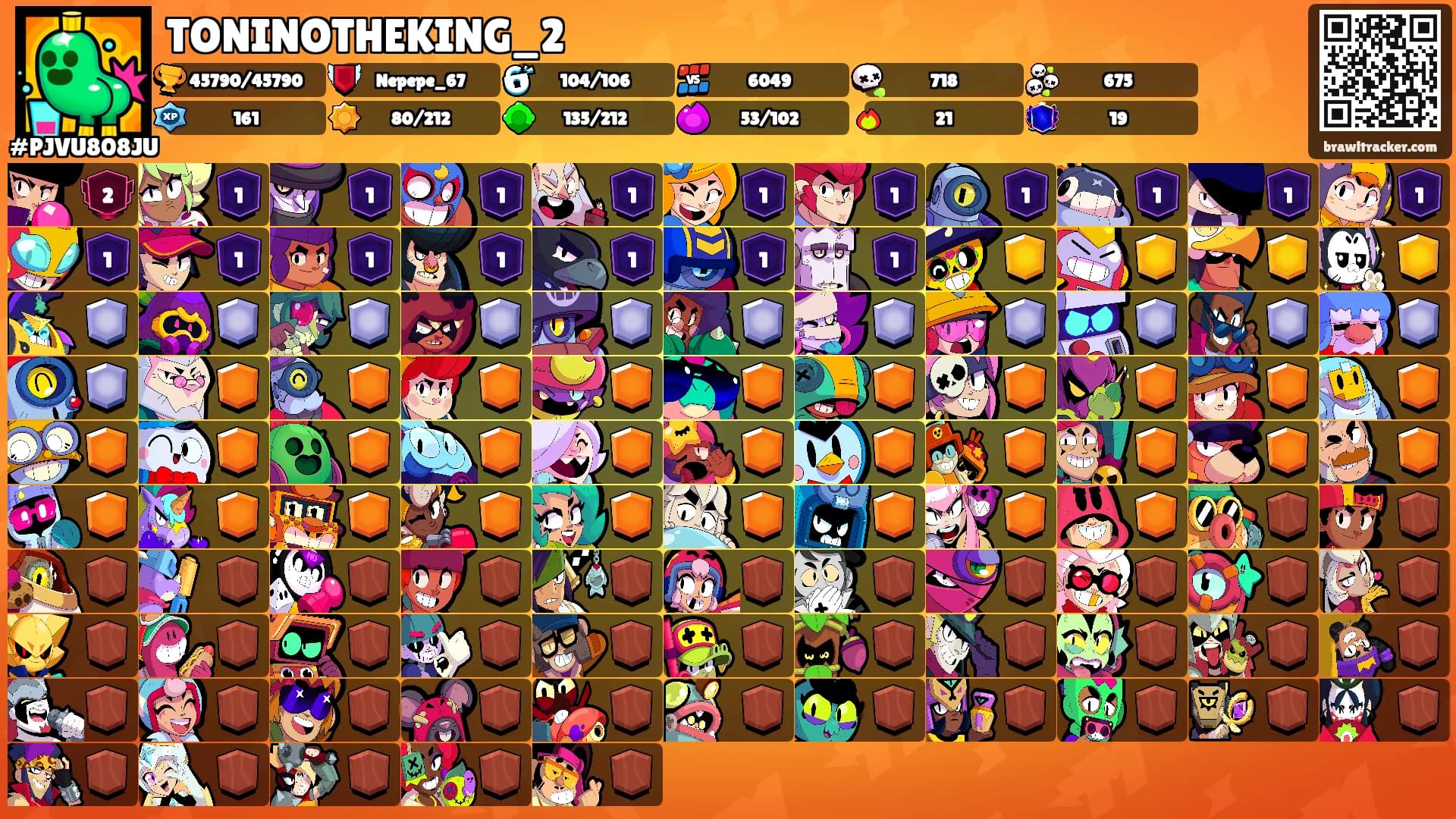 TONINOTHEKING_2's Ranks