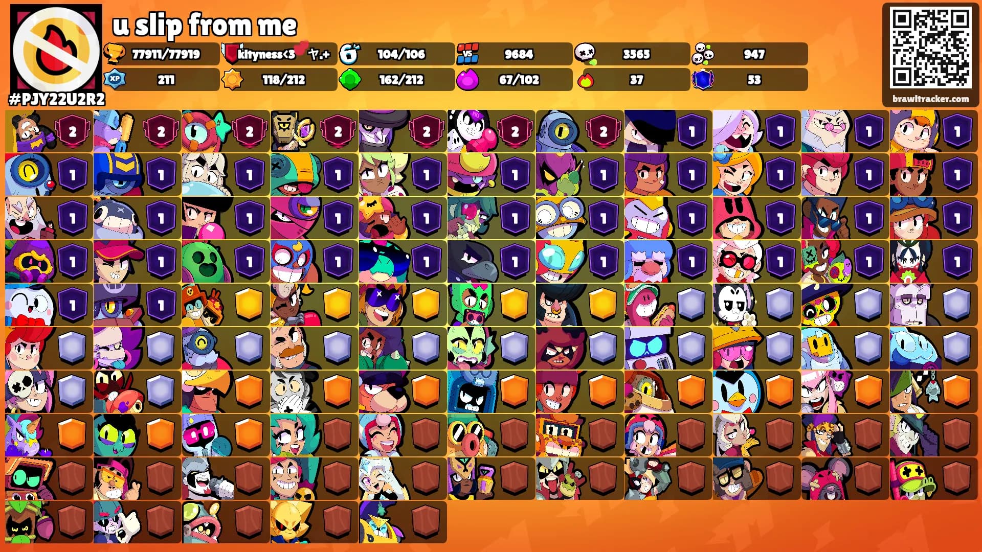 u slip from me's Ranks