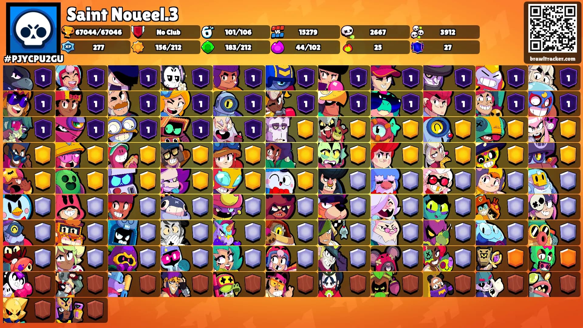 Saint Noueel.3's Ranks