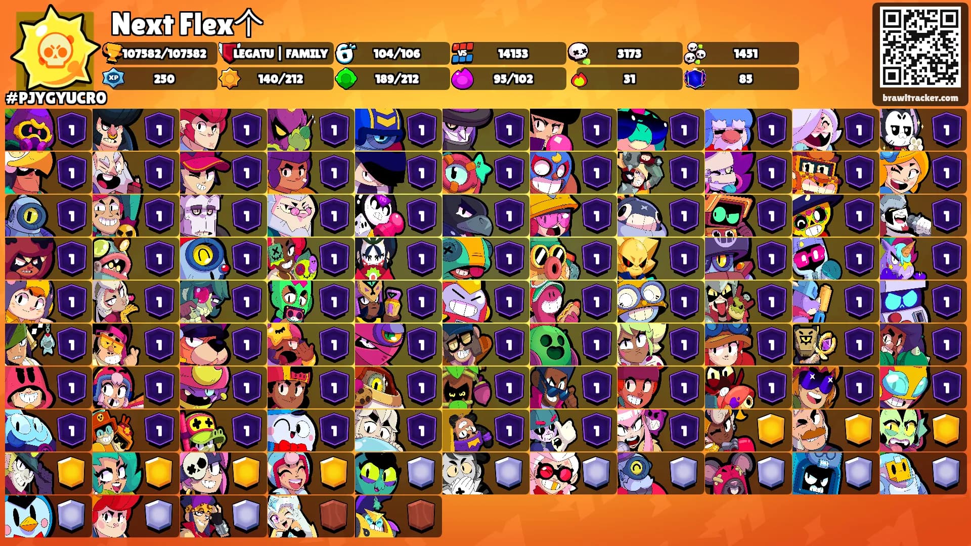 Next Flex个's Ranks