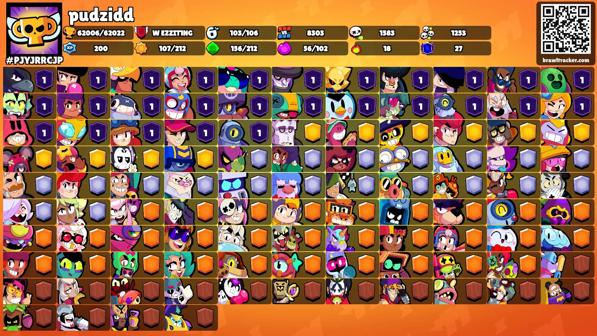 pudzidd's Ranks
