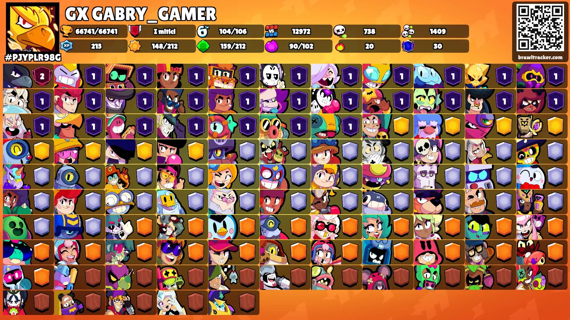GX GABRY_GAMER's Ranks