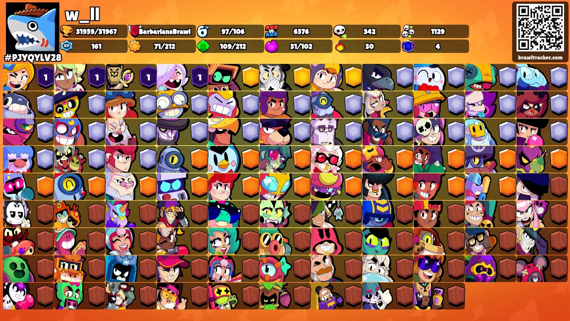 w_ll's Ranks