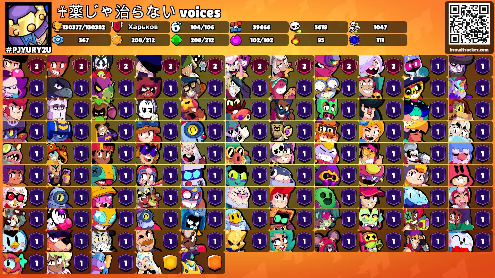 ♰薬じゃ治らない voices's Ranks