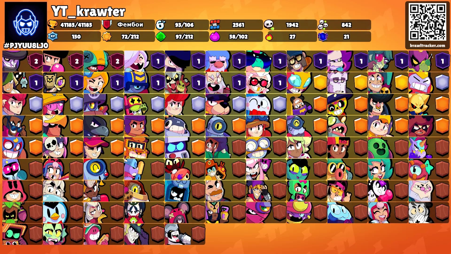 YT_krawter's Ranks