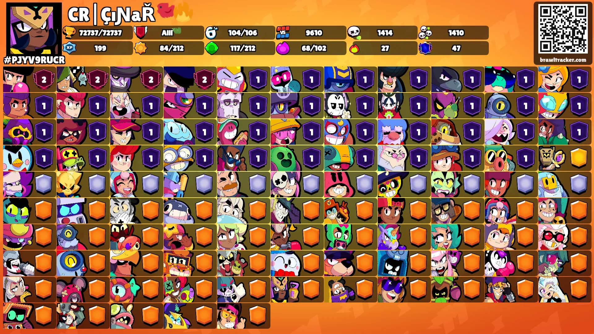 CR|ÇıƝaŘ🐦‍🔥's Ranks