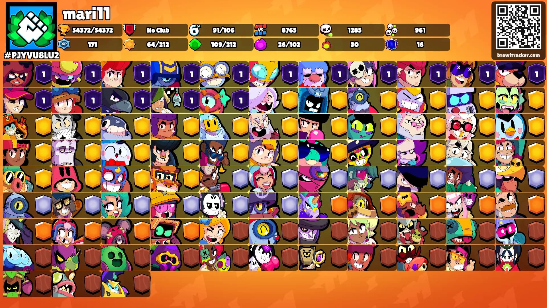 mari11's Ranks