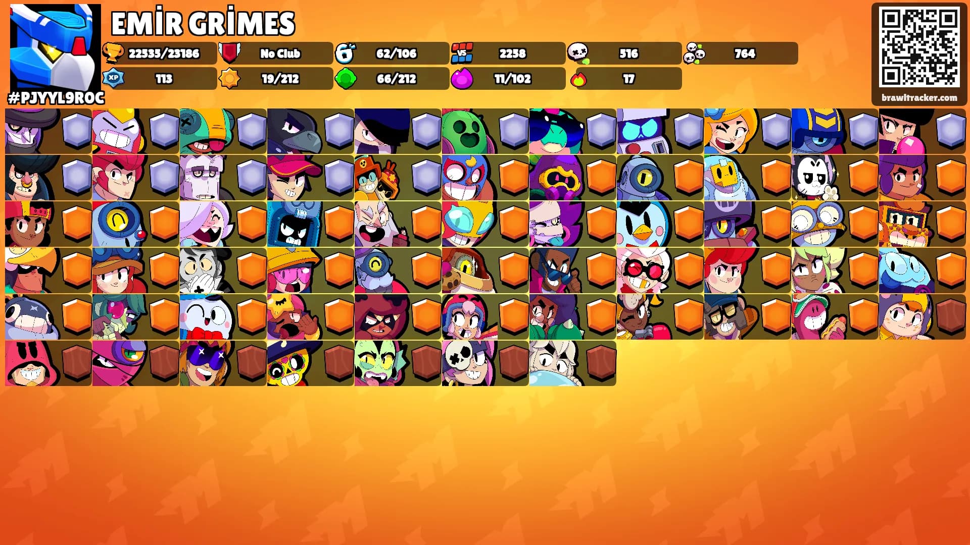 EMİR GRİMES's Ranks