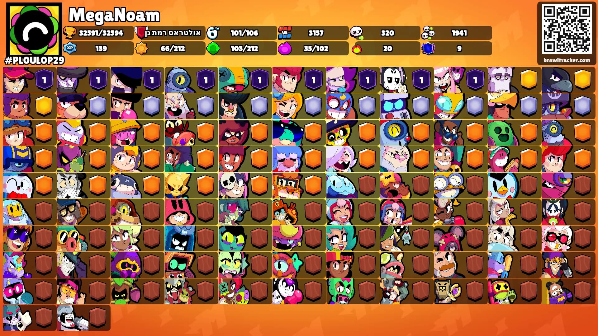 MegaNoam's Ranks