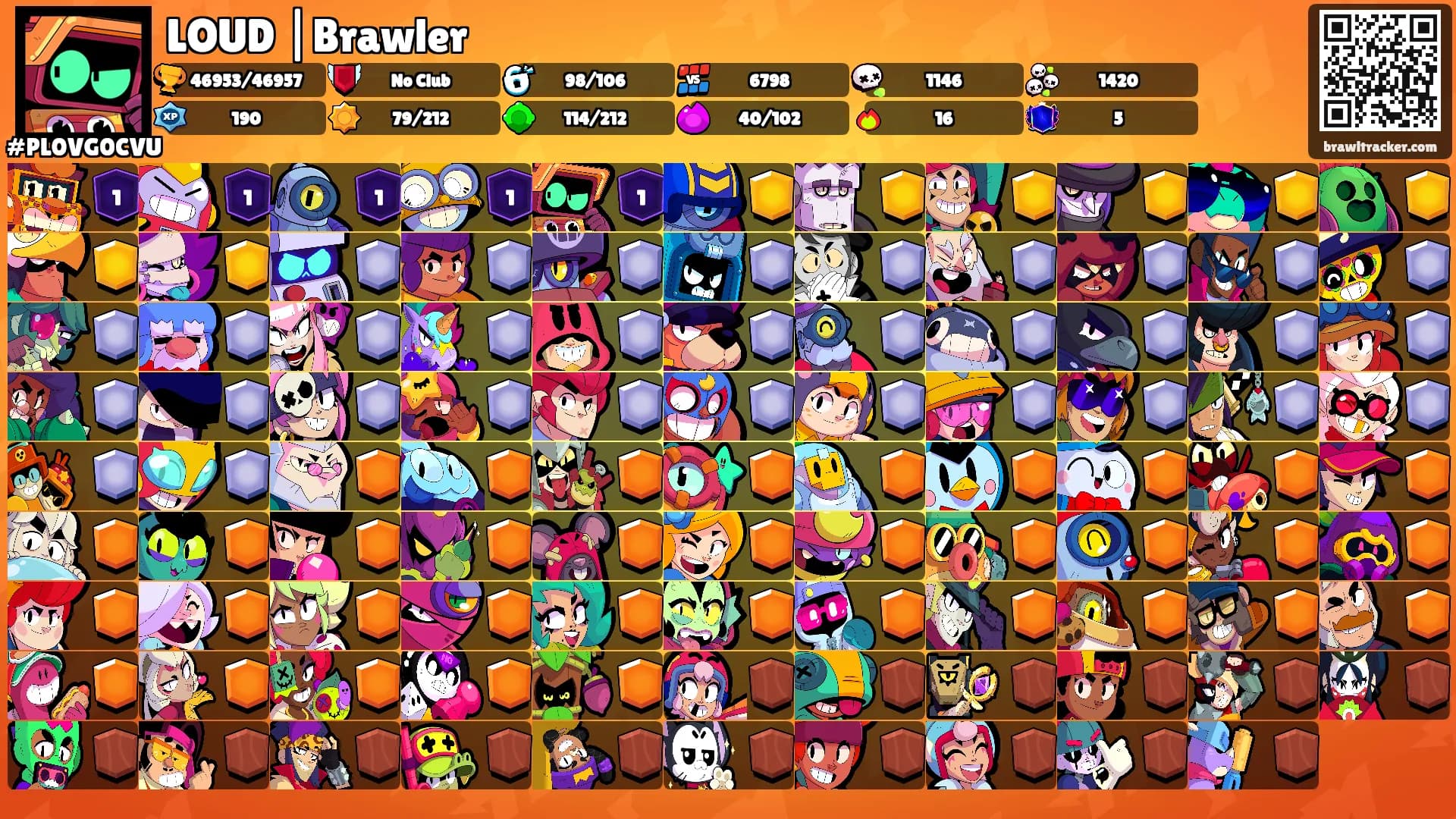 LOUD |Brawler🌩's Ranks
