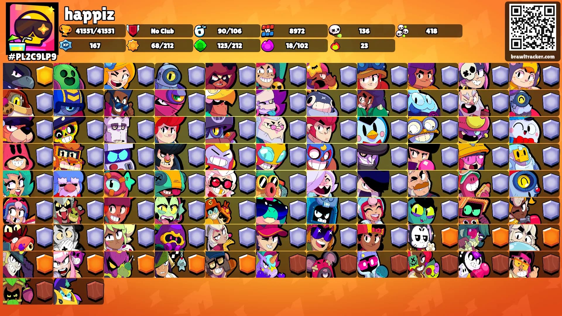 happiz's Ranks