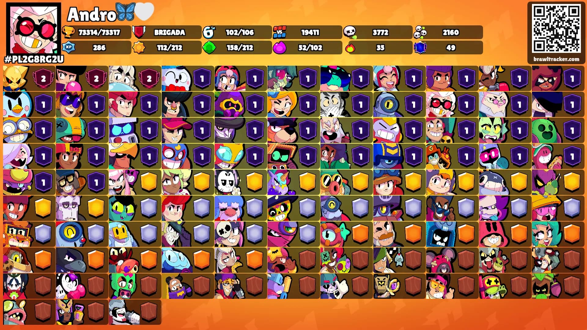 Andro🦋🤍's Ranks