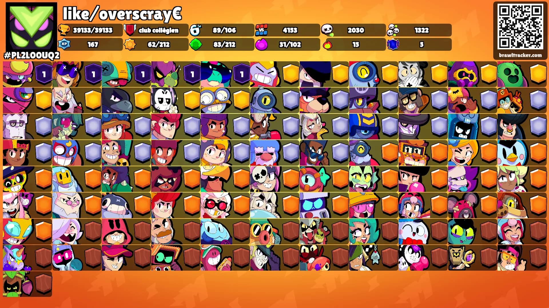 like/overscray€'s Ranks
