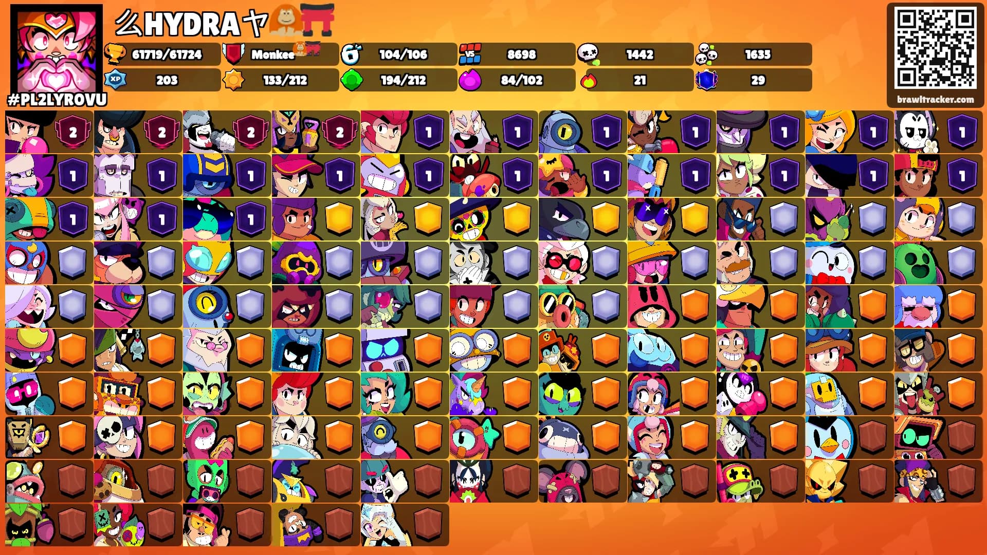 么HYDRAヤ🦧⛩️'s Ranks