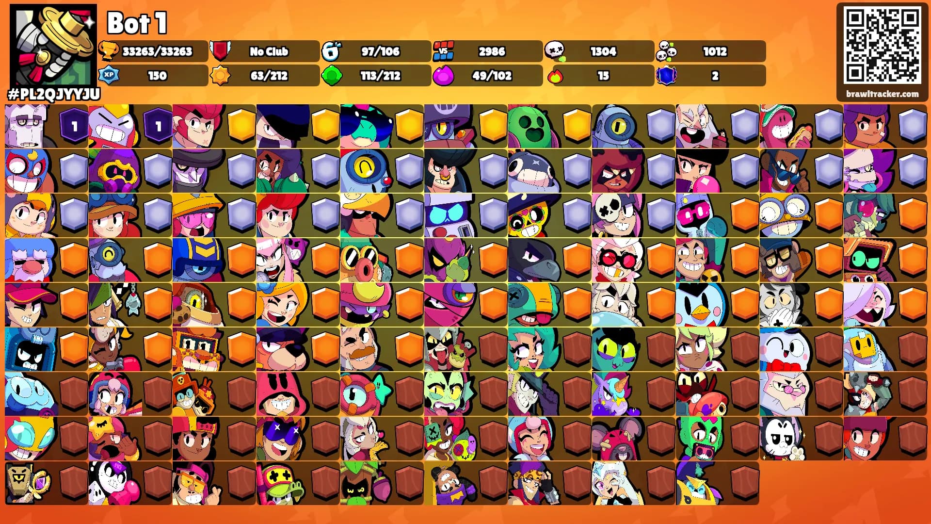 Bot 1's Ranks