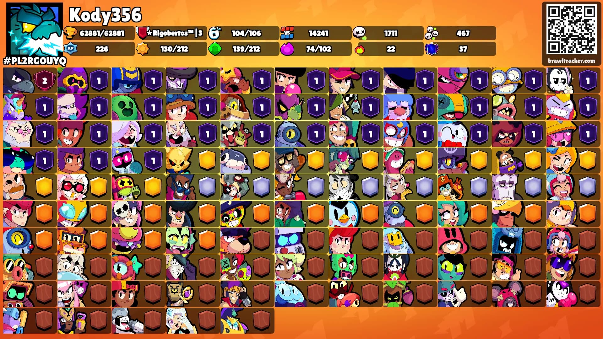 Kody356's Ranks