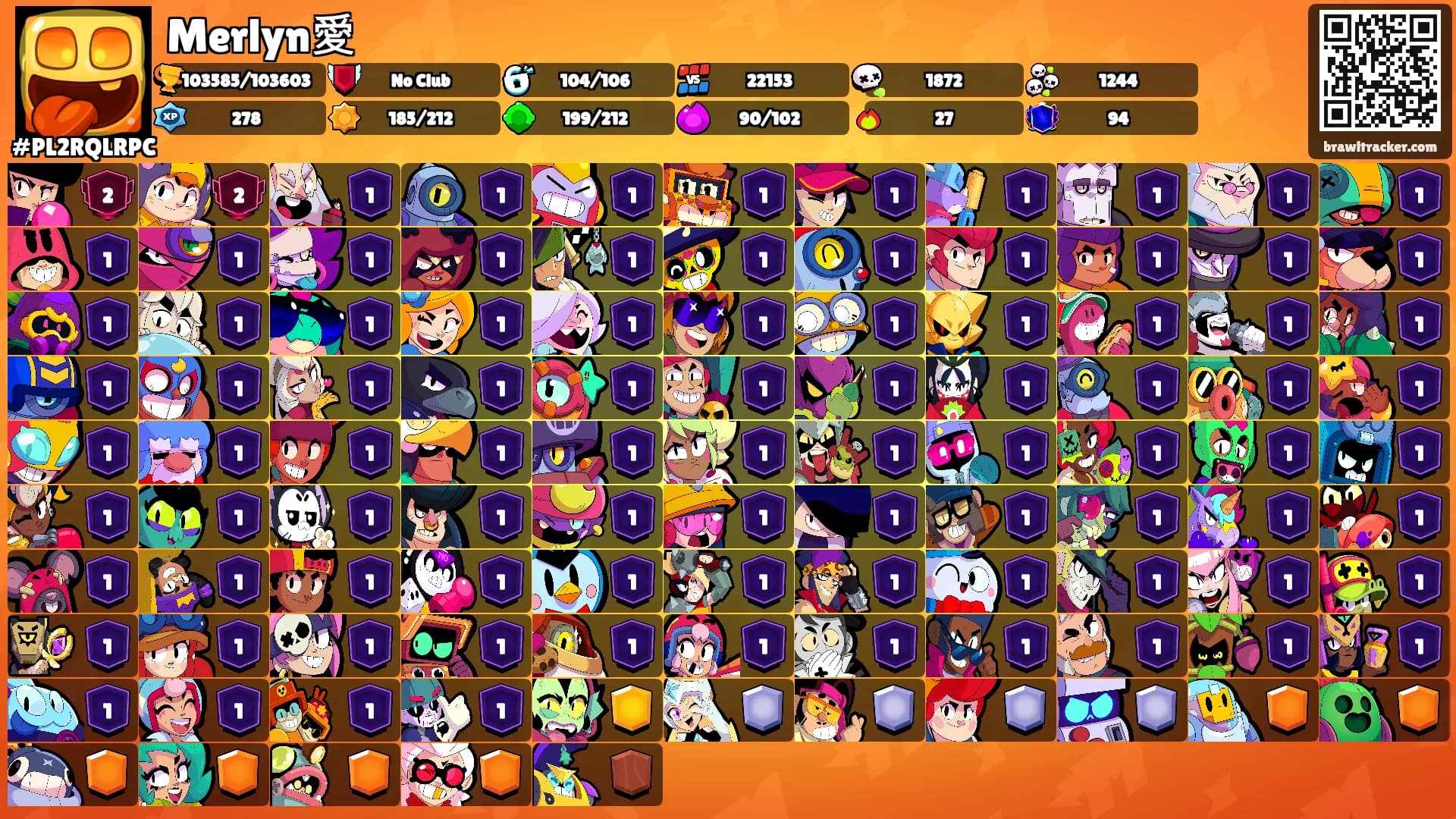 Merlyn愛's Ranks