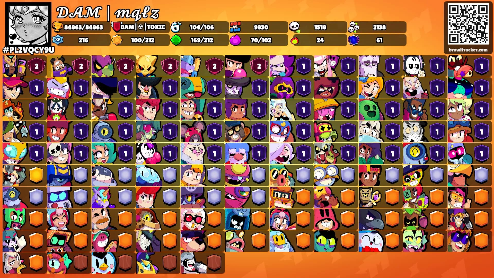 𝓓𝓐𝓜❘𝓶𝓺𝓵𝔃's Ranks