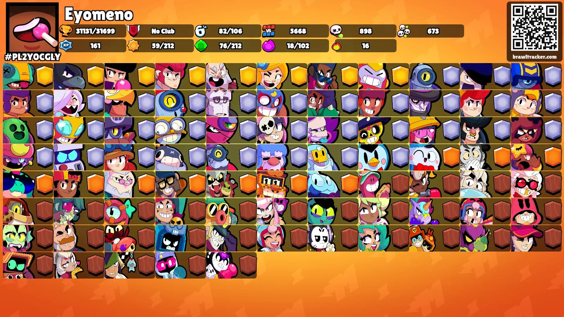 Eyomeno's Ranks