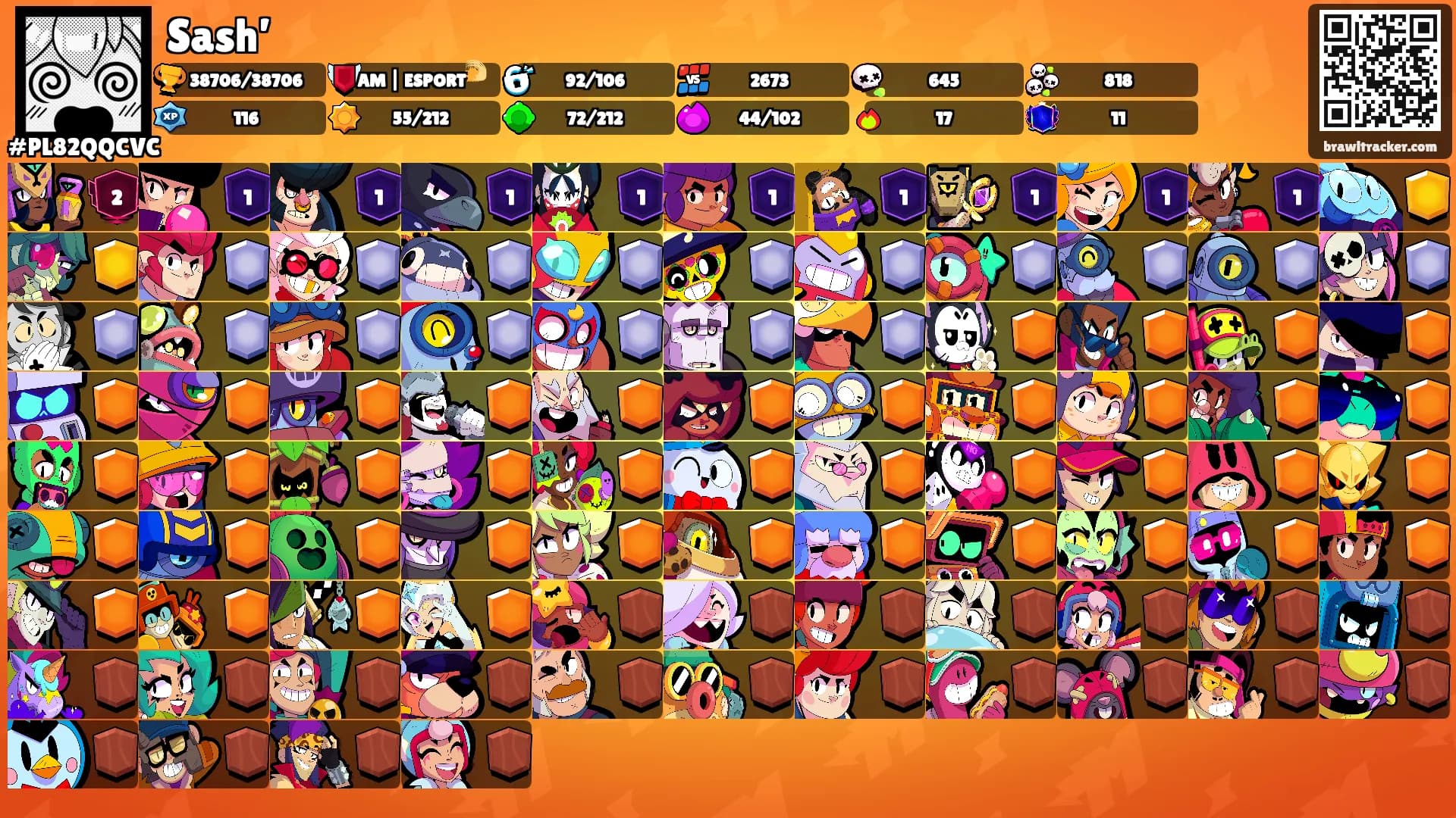 Sash’'s Ranks