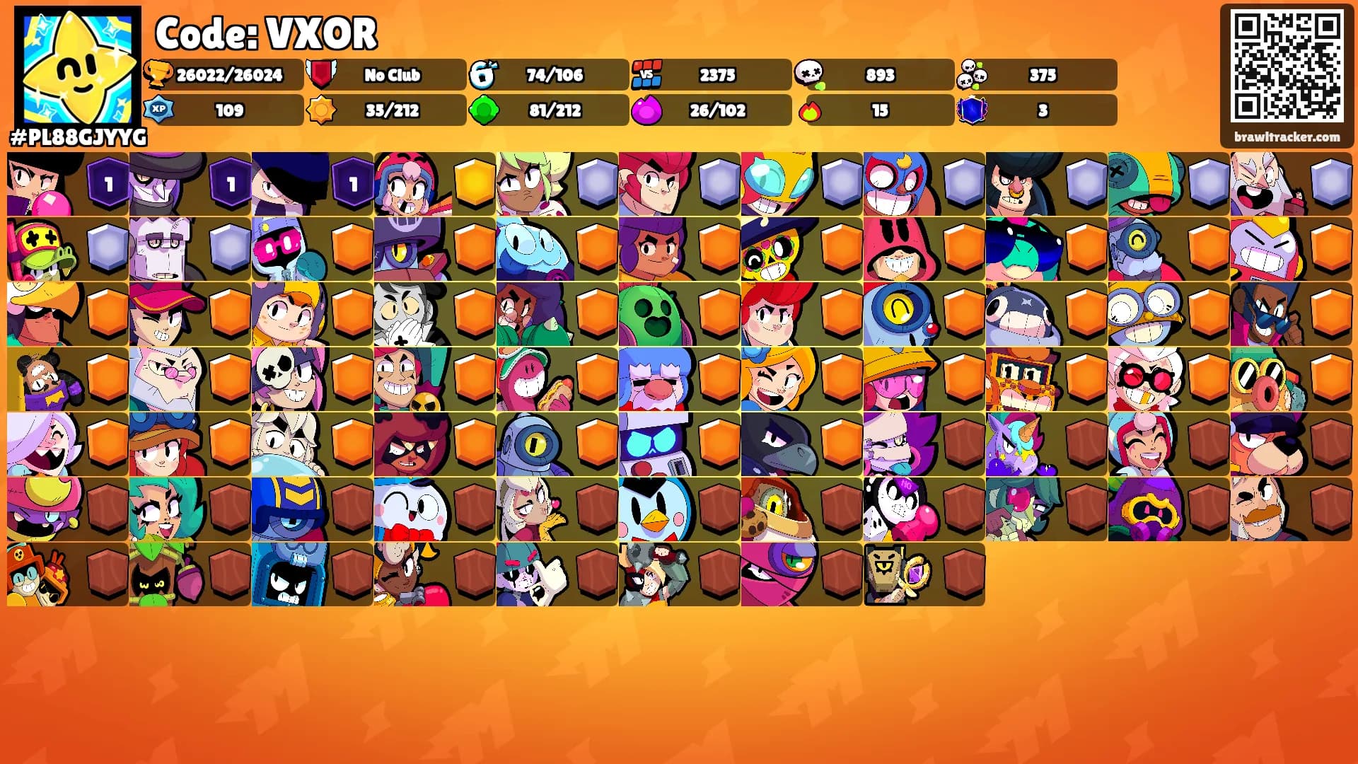 Code: VXOR's Ranks