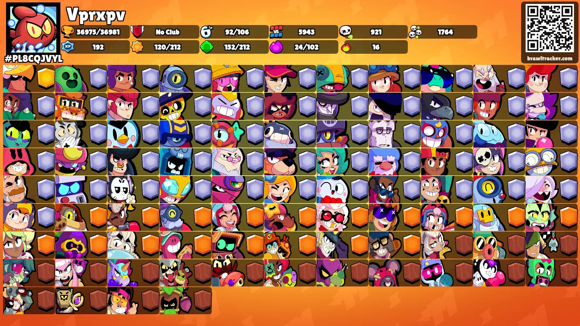 Vprxpv's Ranks