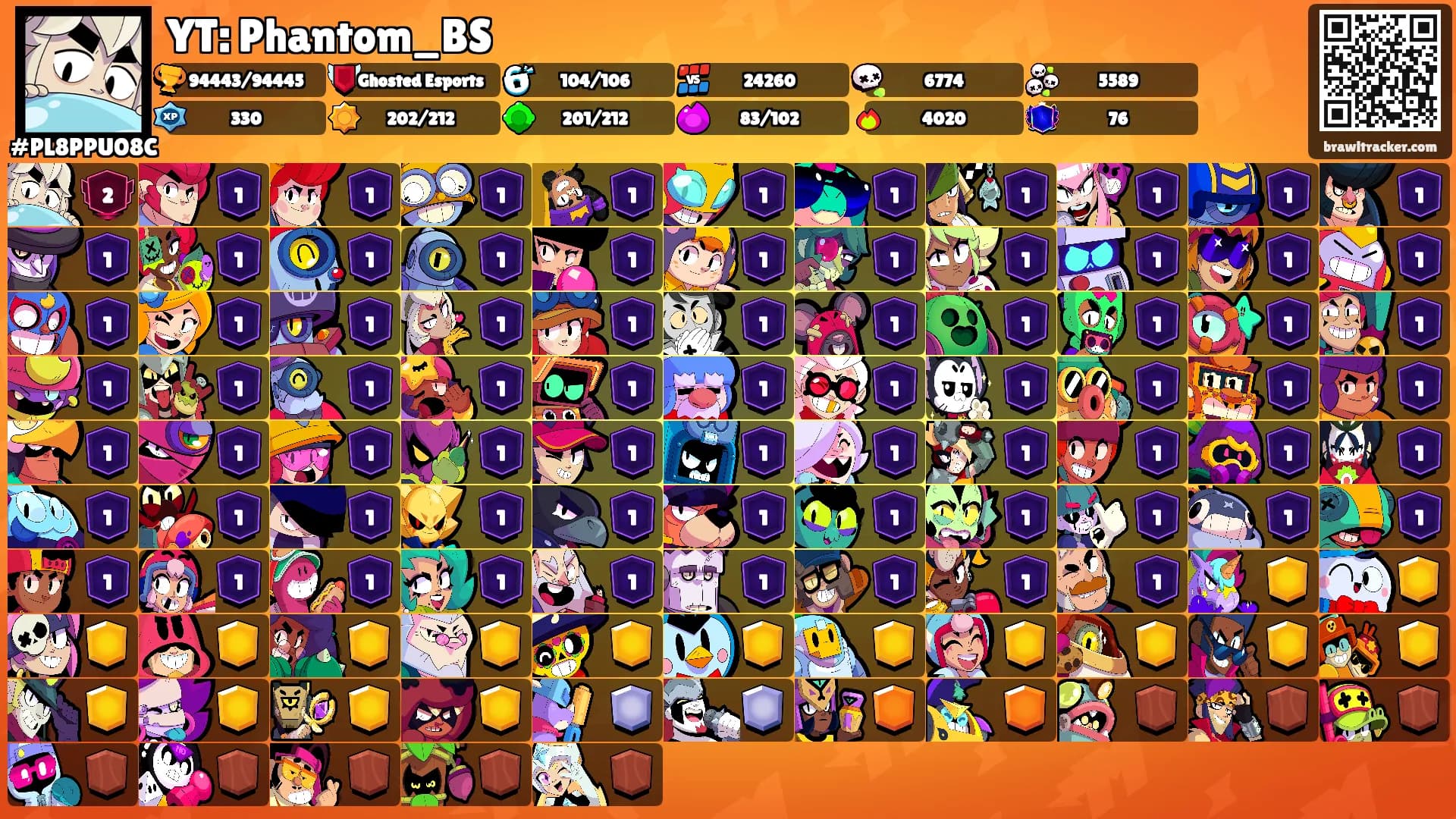 YT: Phantom_BS's Ranks