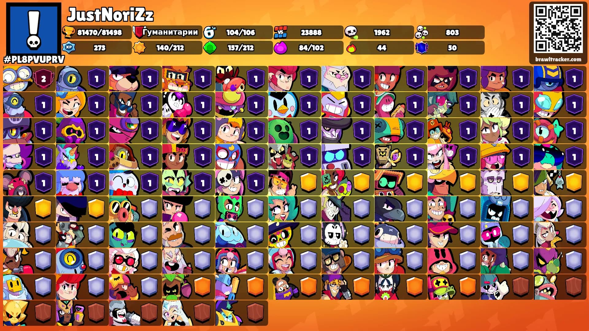 JustNoriZz's Ranks