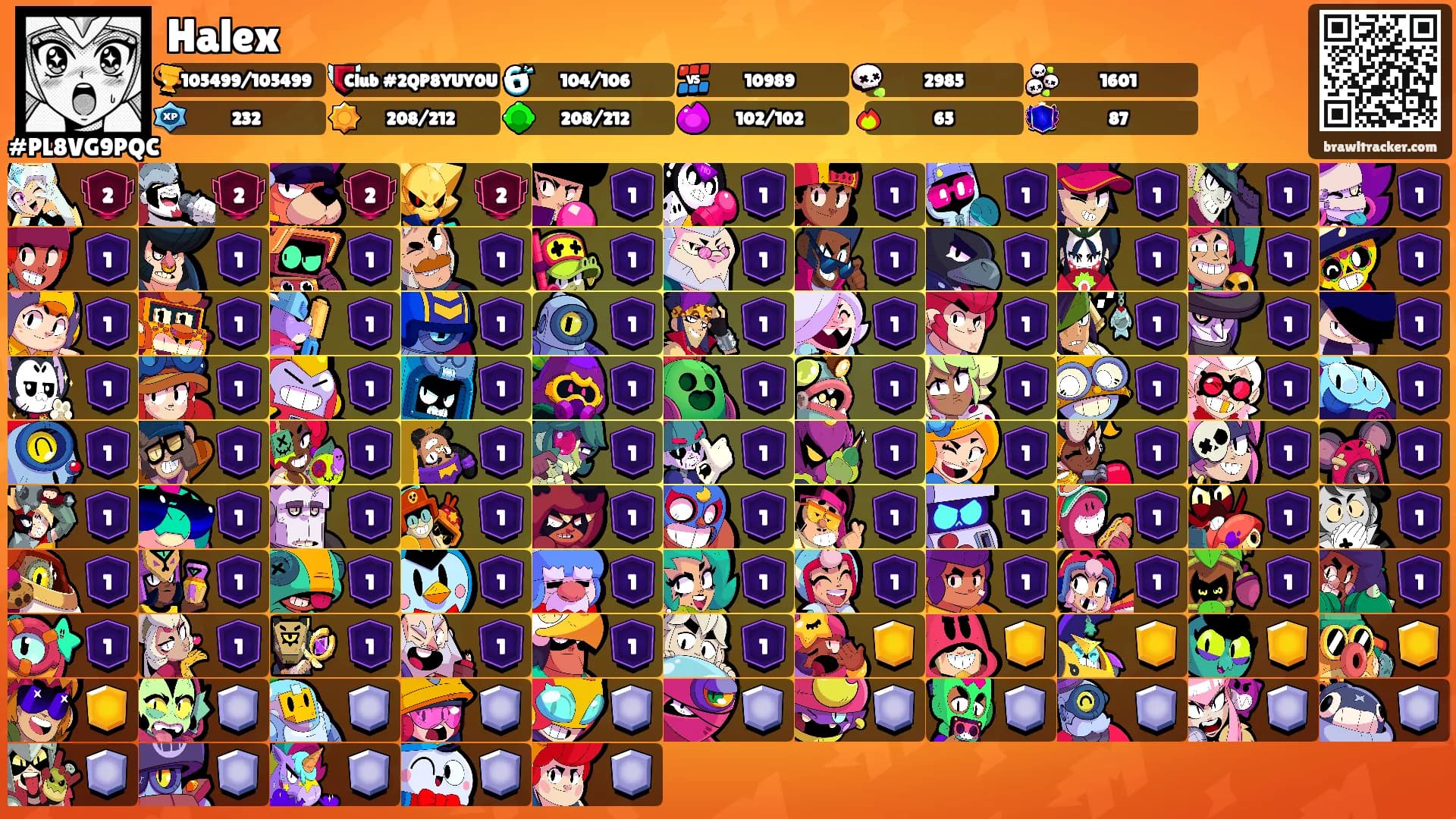 Halex's Ranks