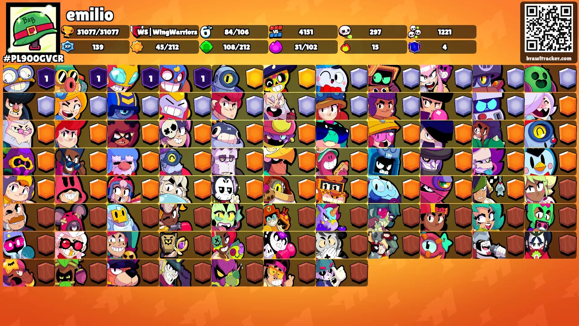 emilio's Ranks
