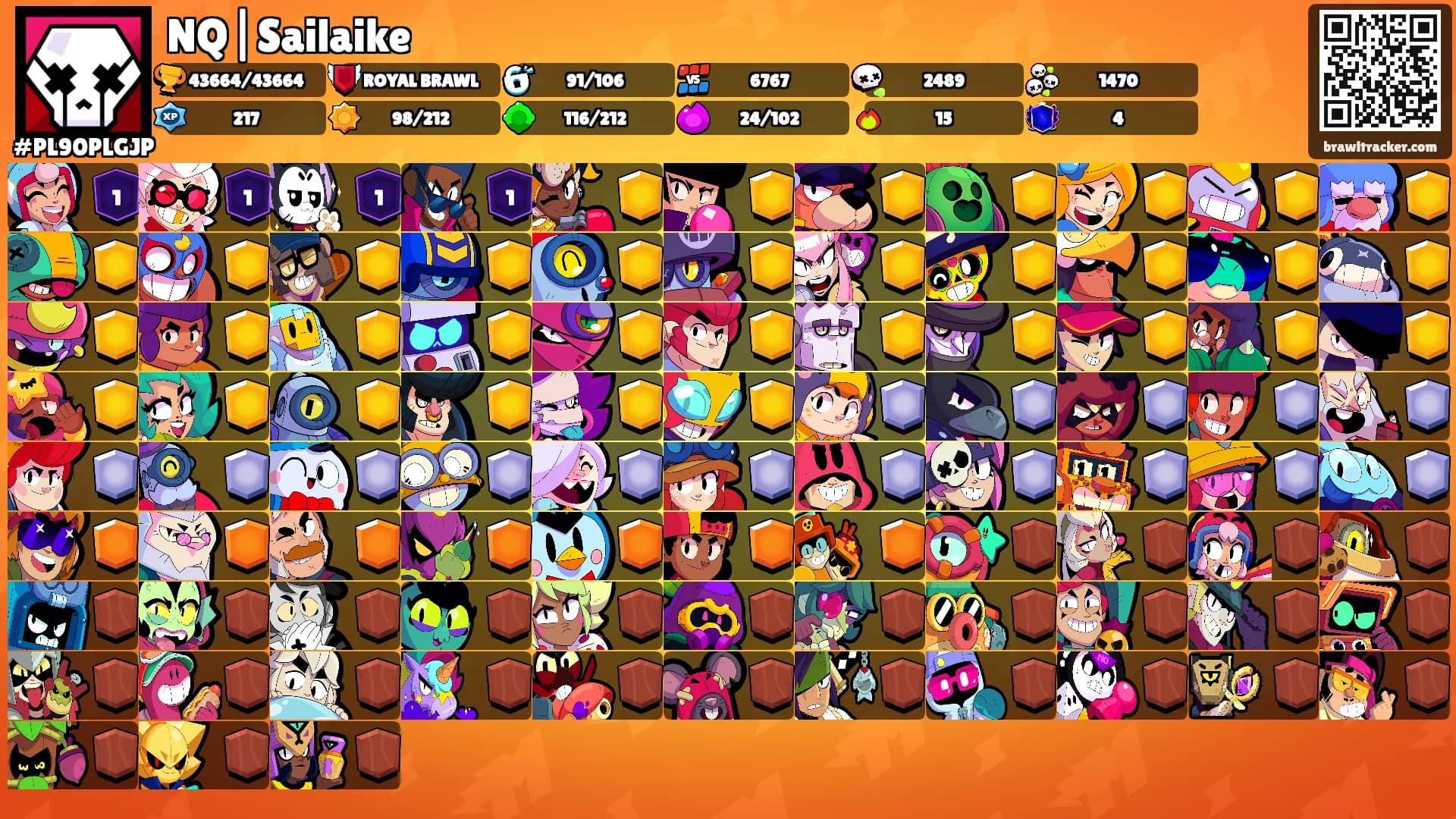 NQ|Sailaike's Ranks