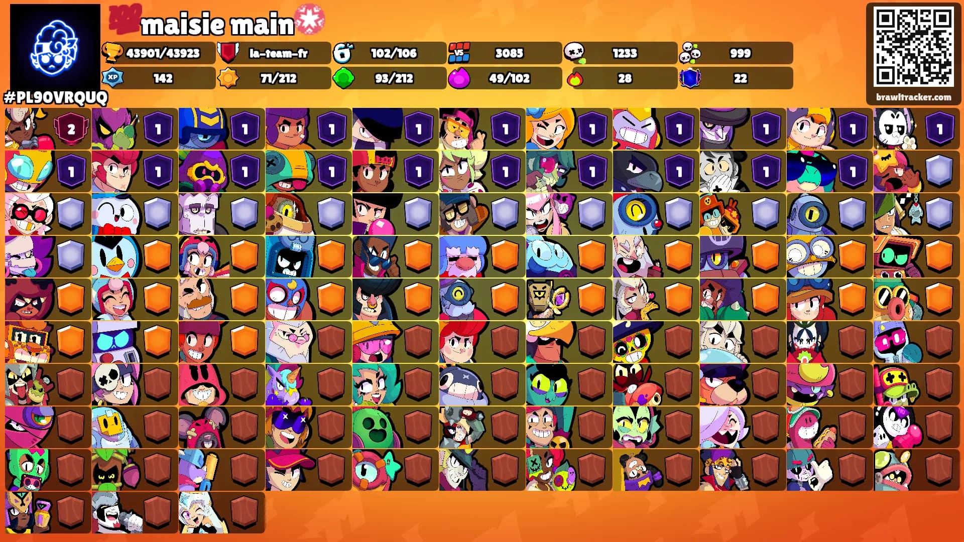 💯maisie main💮's Ranks