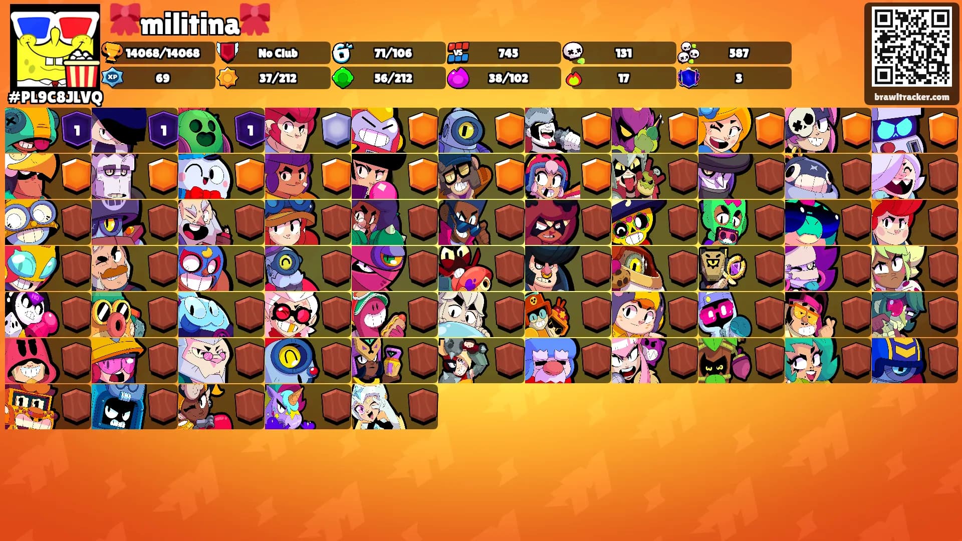 🎀militina🎀's Ranks