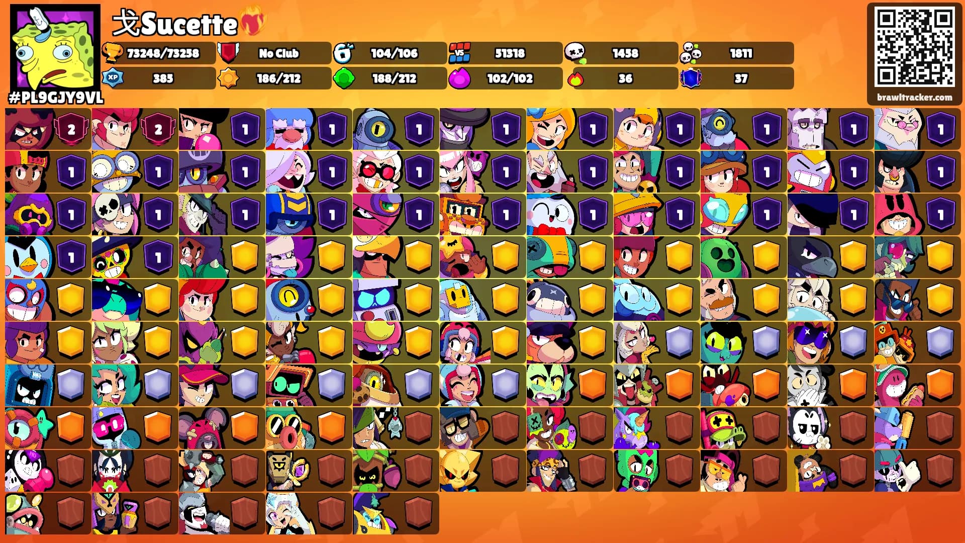 戈Sucette❤️‍🔥's Ranks