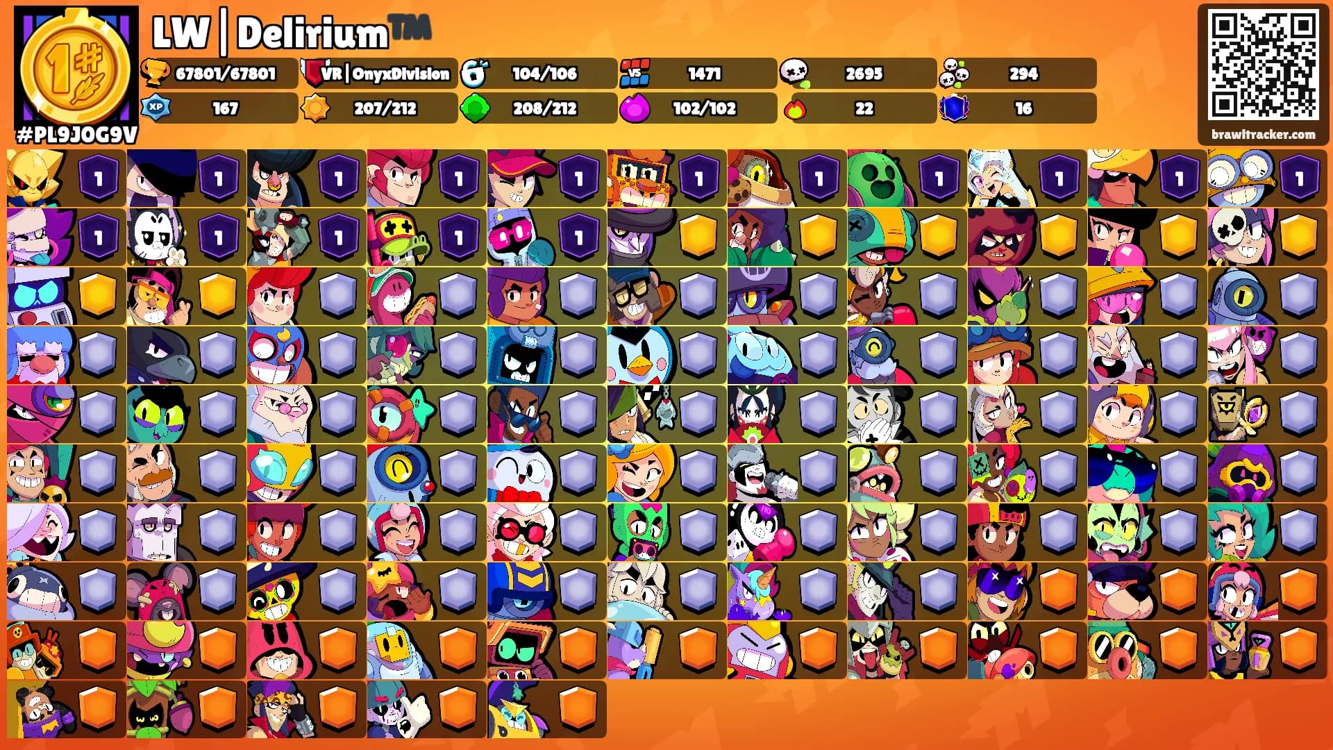 LW|Delirium™️'s Ranks