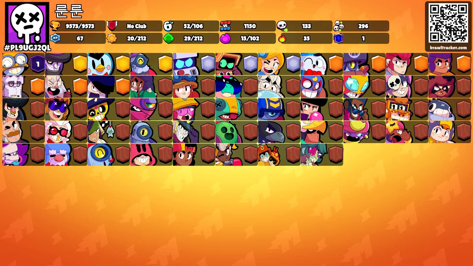 룬룬's Ranks