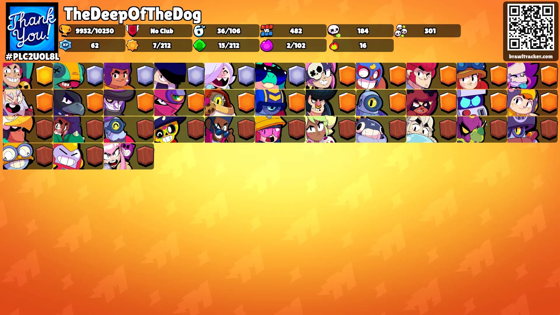 TheDeepOfTheDog's Ranks