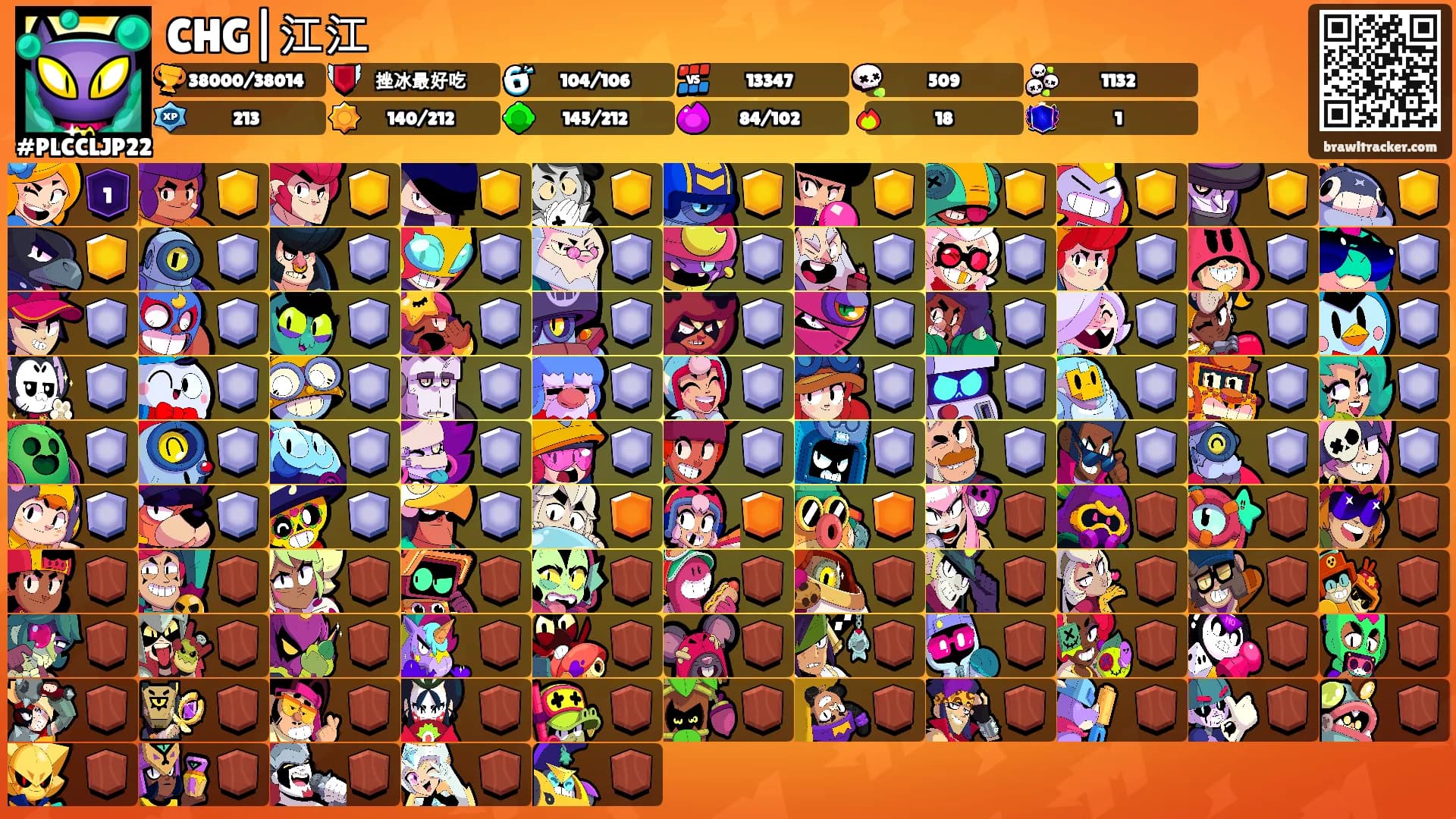 CHG|江江's Ranks