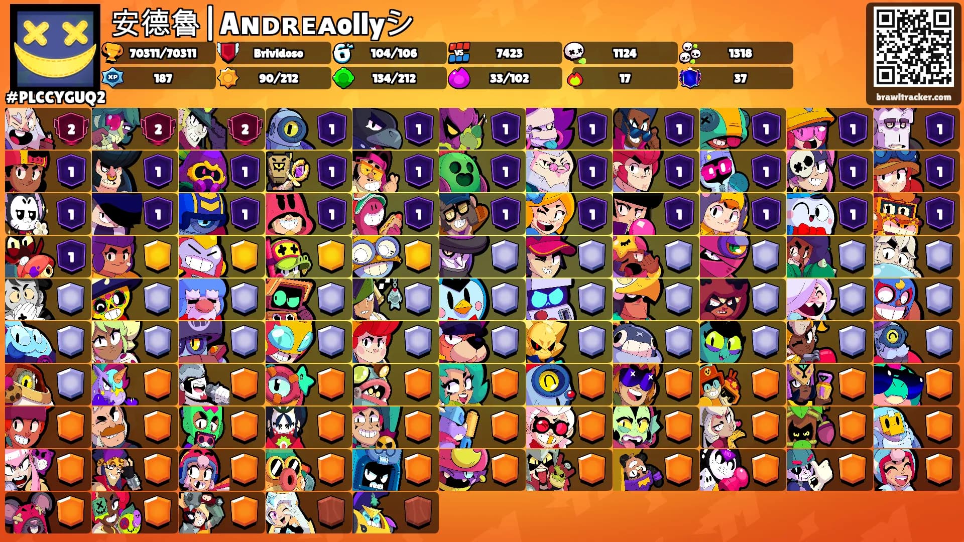 安德魯|Aɴᴅʀᴇᴀollyシ's Ranks