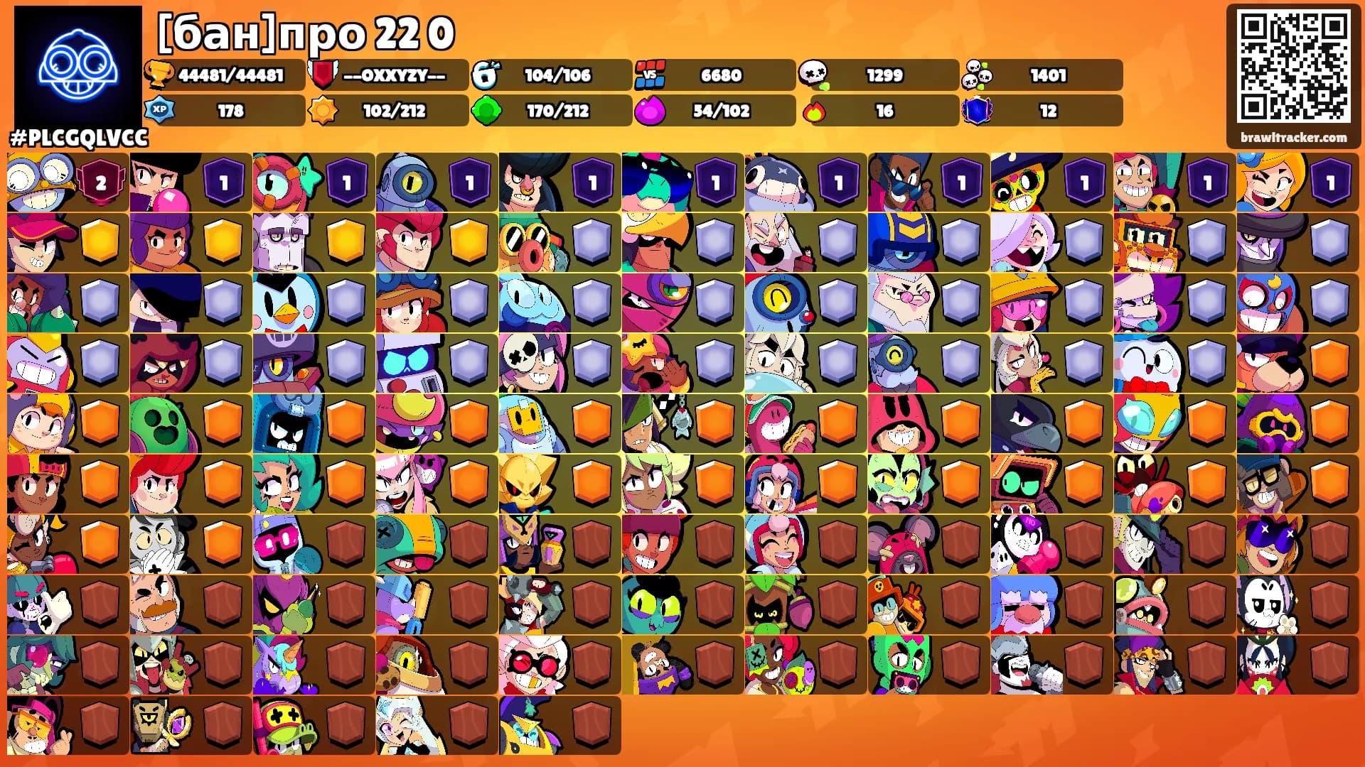 [бан]про 22 0's Ranks