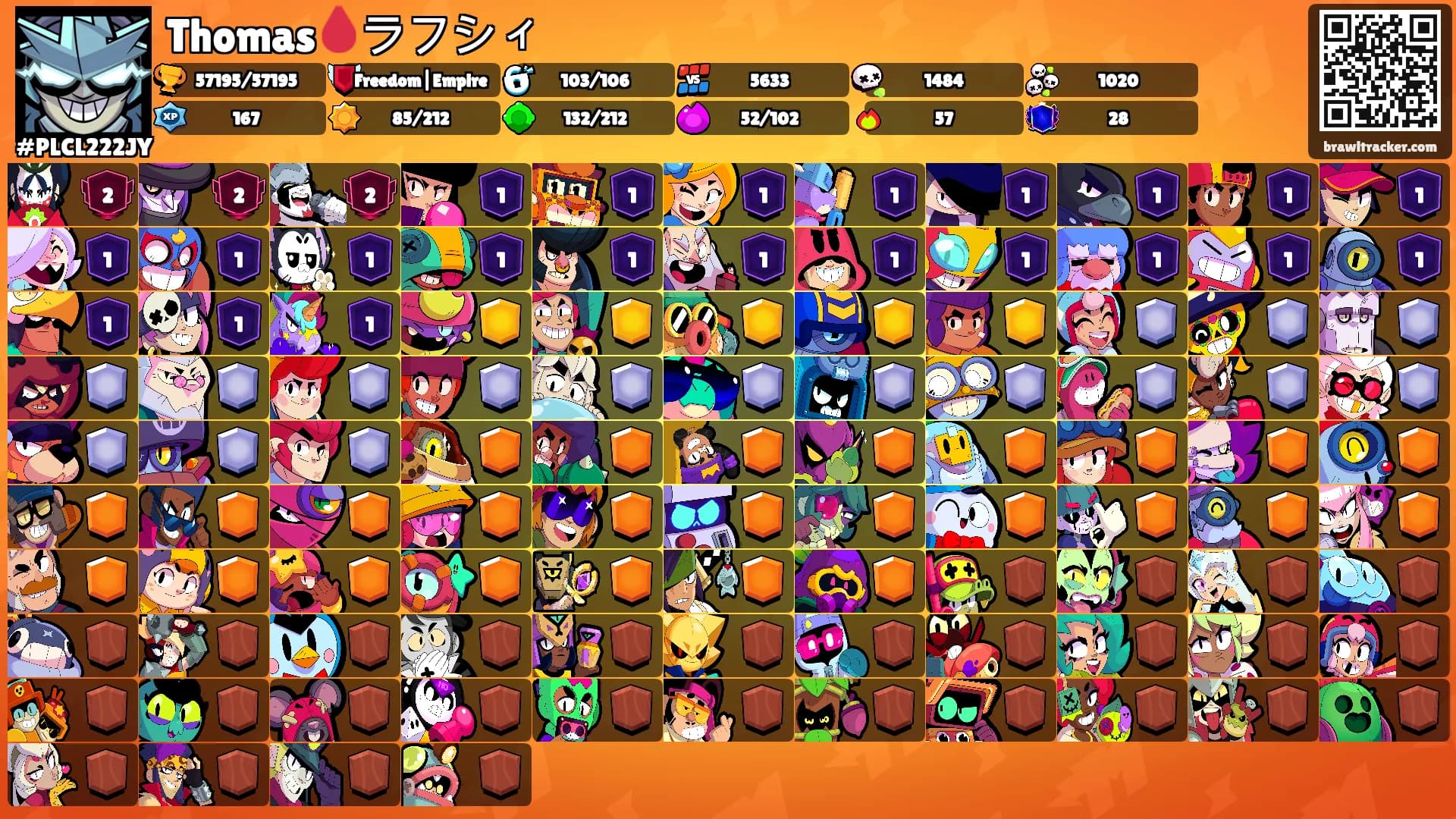 Thomas🩸ラフシィ's Ranks