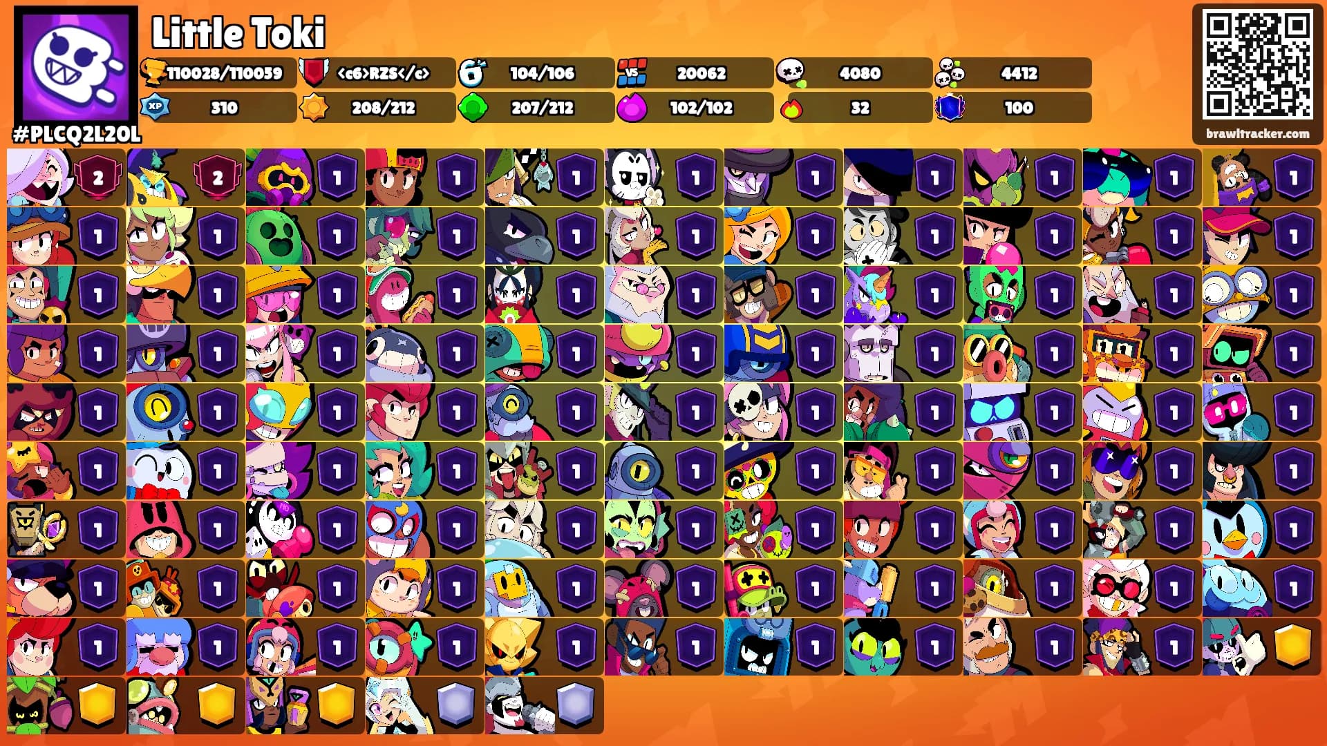 Little Toki's Ranks