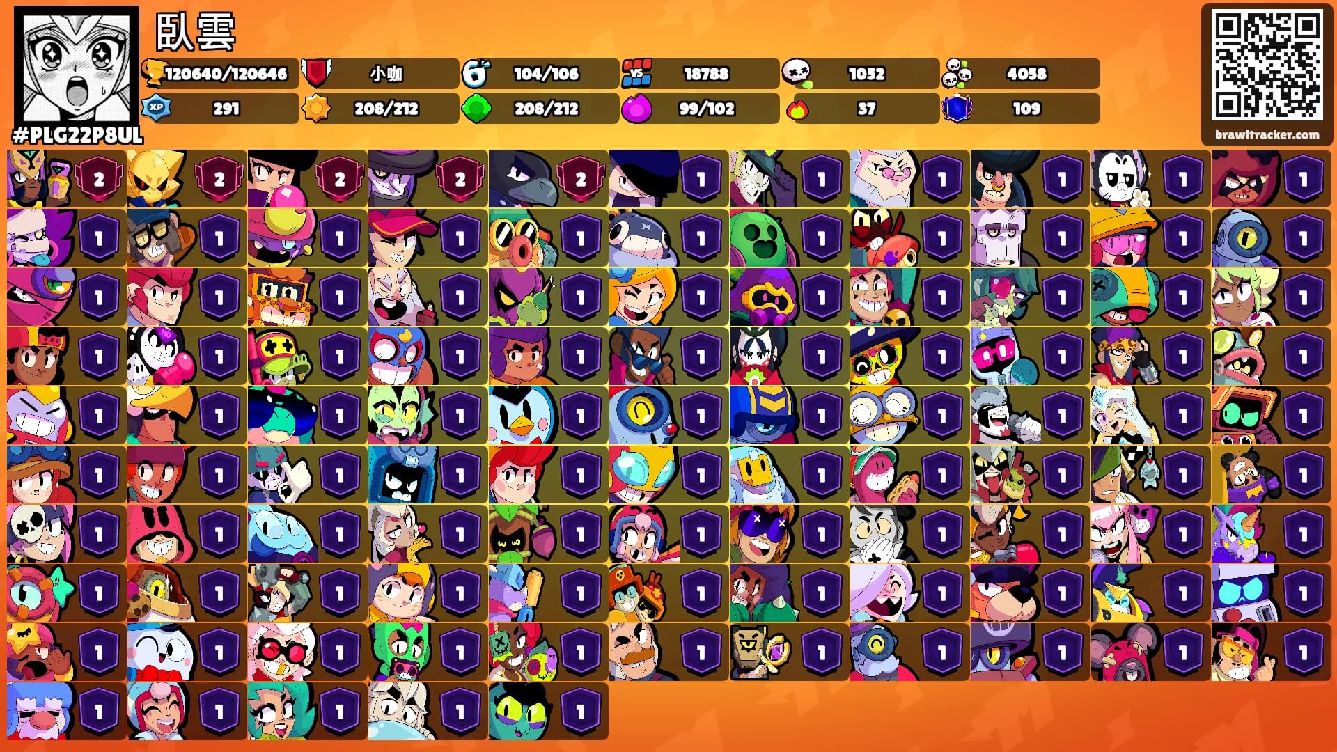 臥雲's Ranks