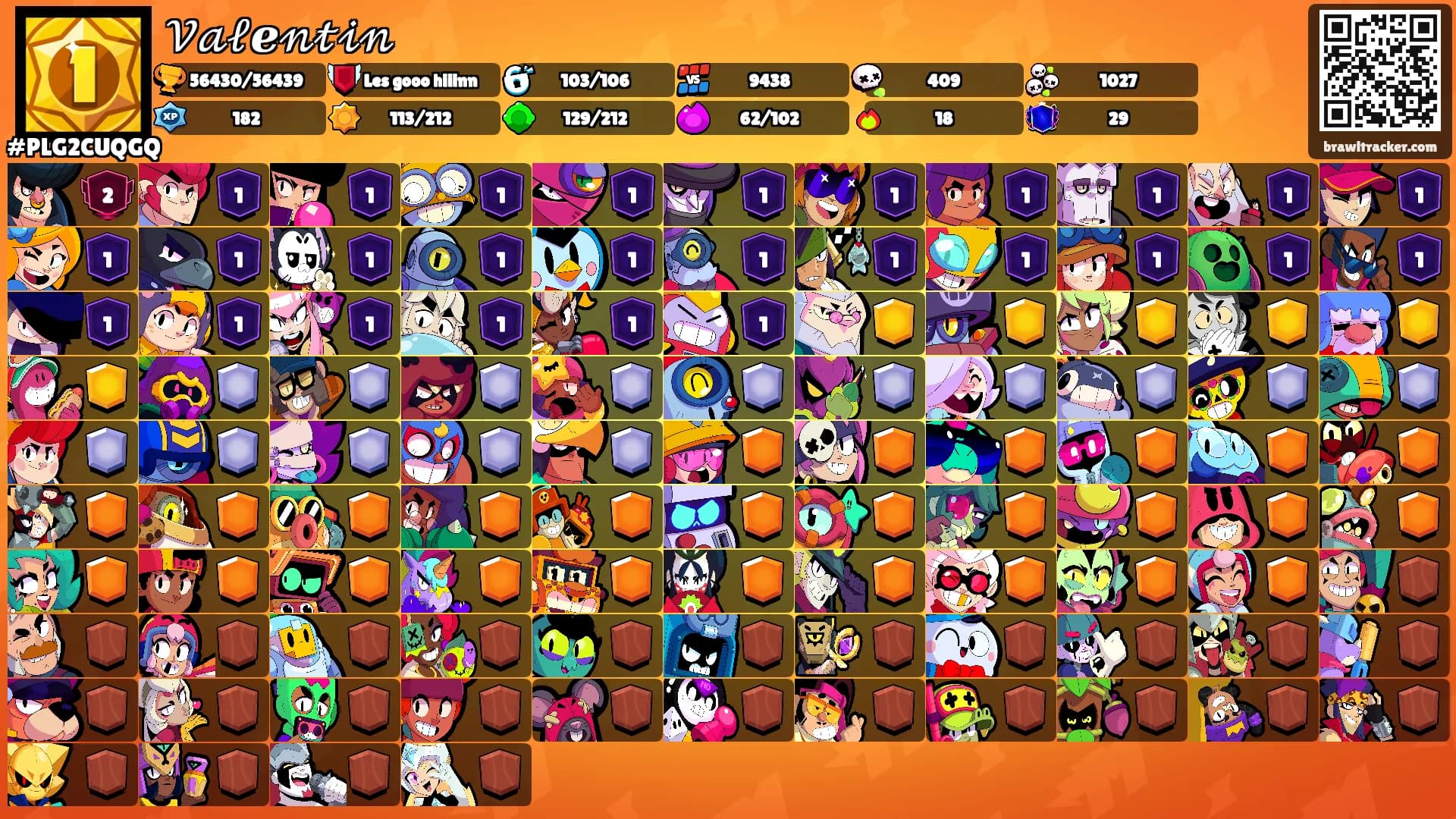 𝒱𝒶𝓁ℯ𝓃𝓉𝒾𝓃's Ranks