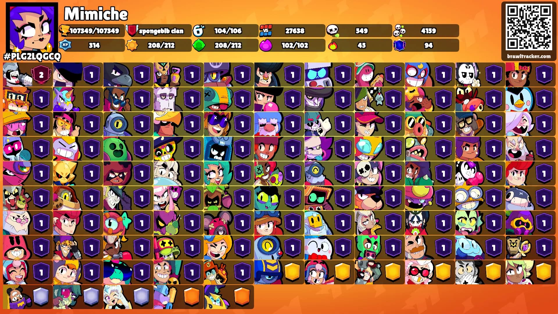 Mimiche's Ranks